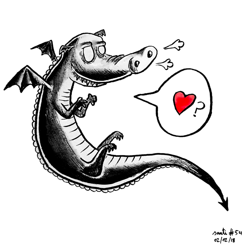 Dragon hug