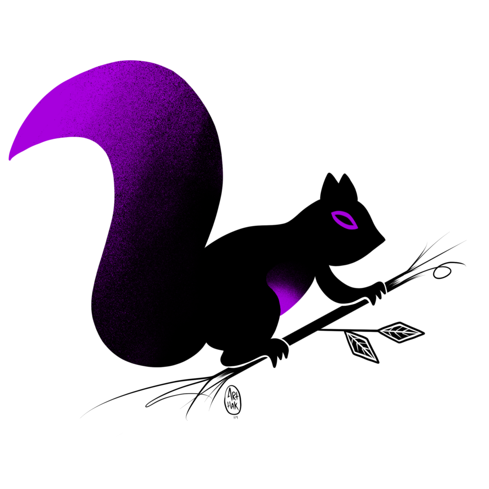 Purple squirrel